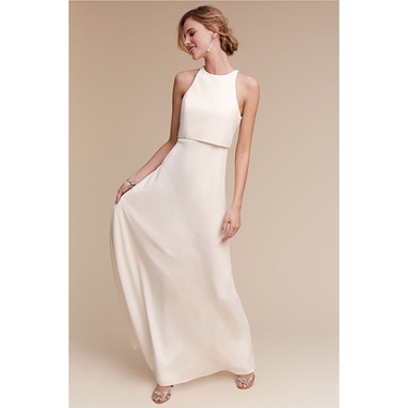 Halter Neck with Backless ROM Long Maxi Dress (Retail)