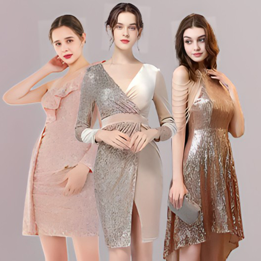 Image 30: Short Dinner Dress