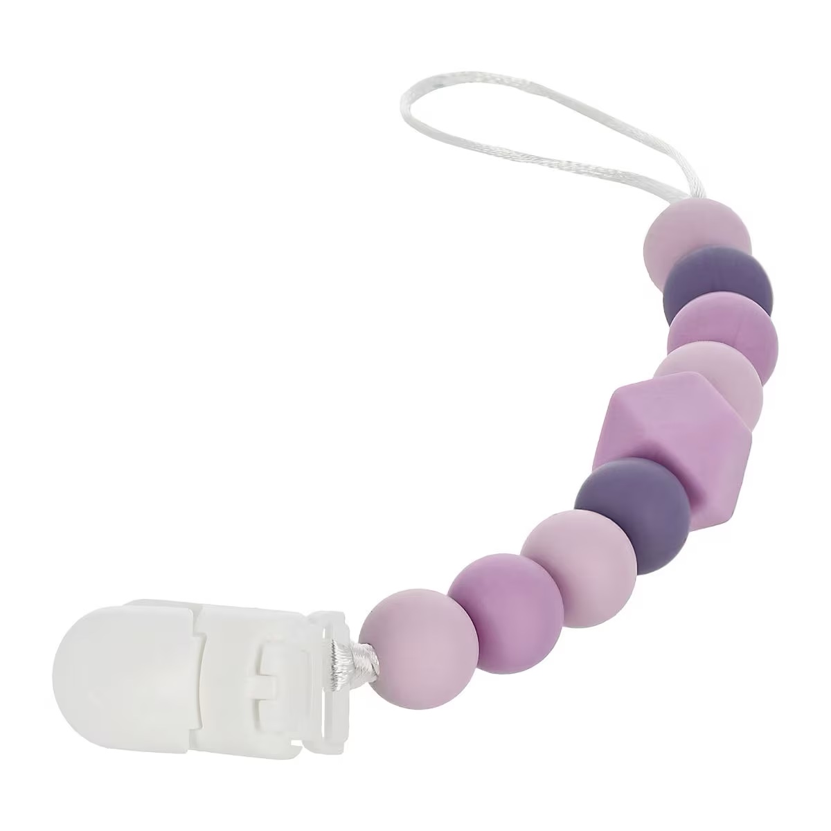Snapkis Silicone Pacifier & Teether Clip