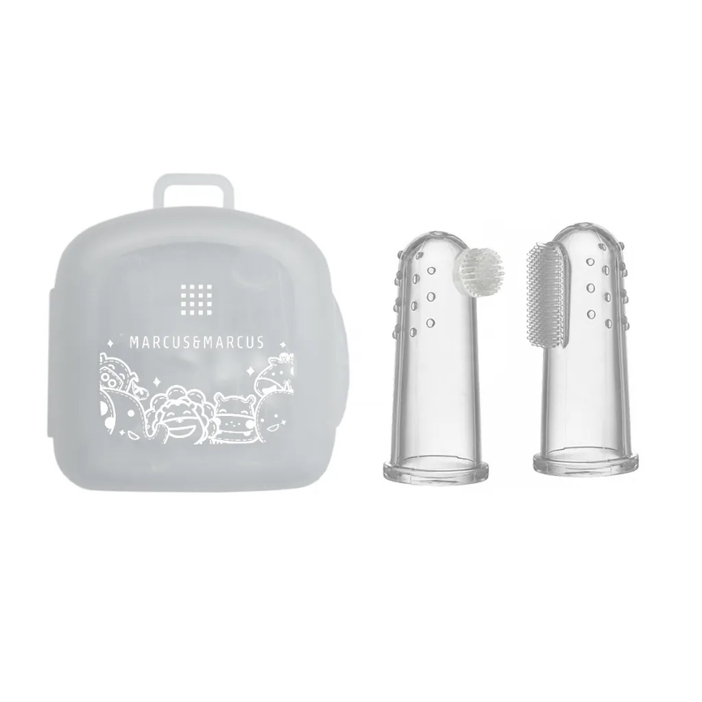 Marcus & Marcus Finger Toothbrush & Gum Massager Set-Bebehaus