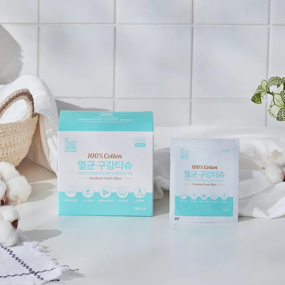 Nature Love Mere Tooth Wipe 30pcs