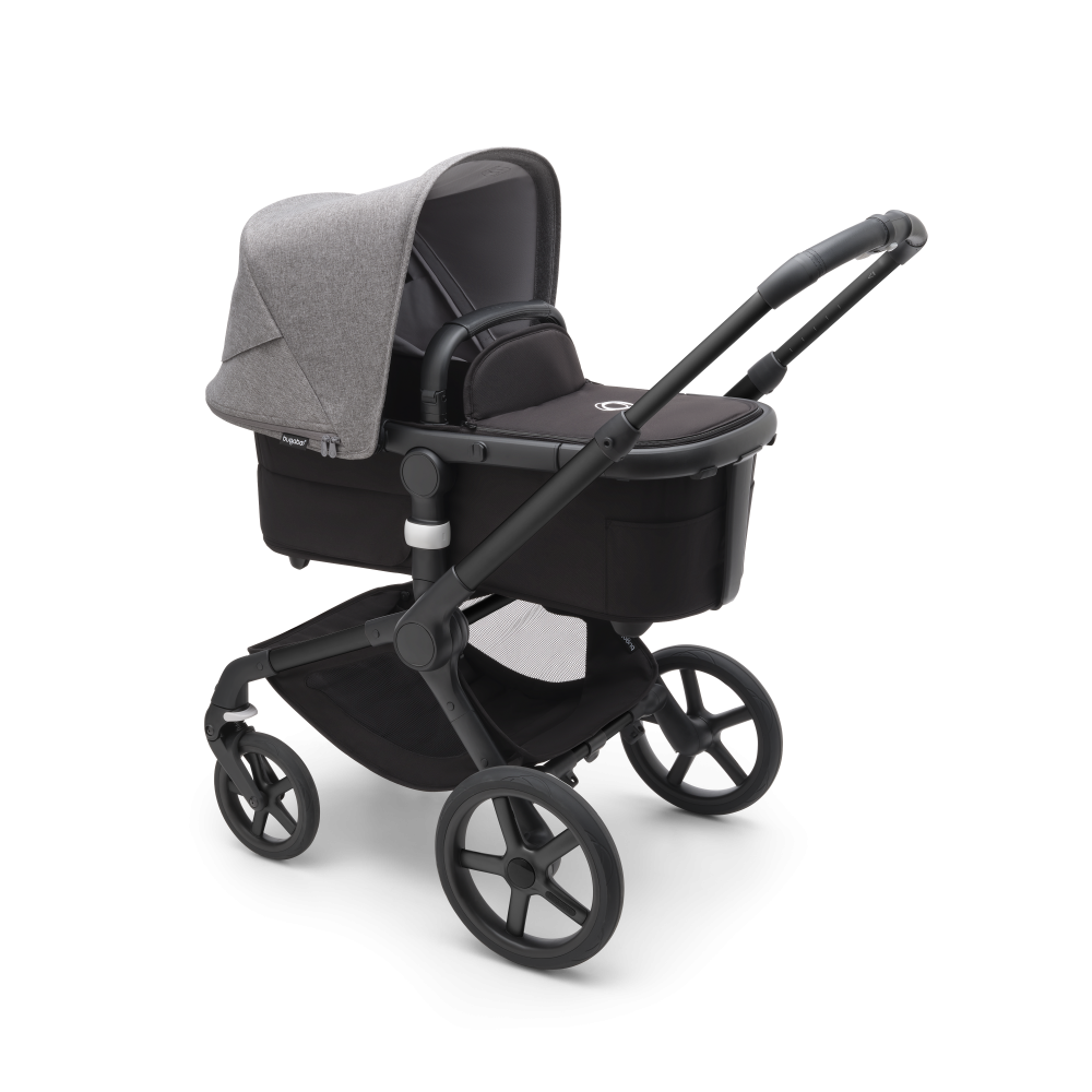 Bugaboo Stroller Fox5 Asia Black/Midnight Black/Canopy Grey Melange