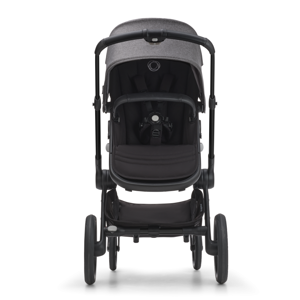 Bugaboo Stroller Fox5 Asia Black/Midnight Black/Canopy Grey Melange