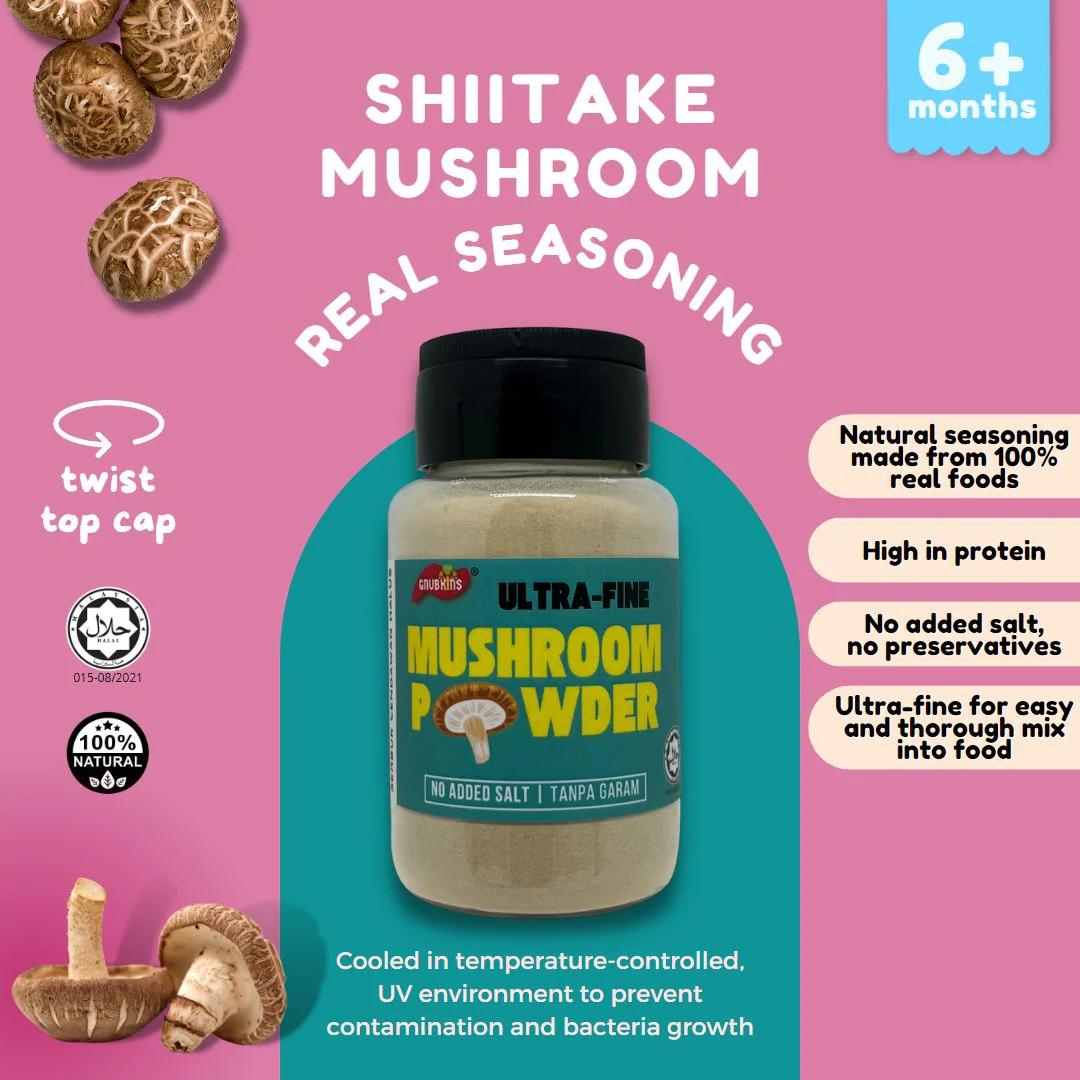 Little Baby Grains Ultra - Fine Mushroom Powder-Bebehaus