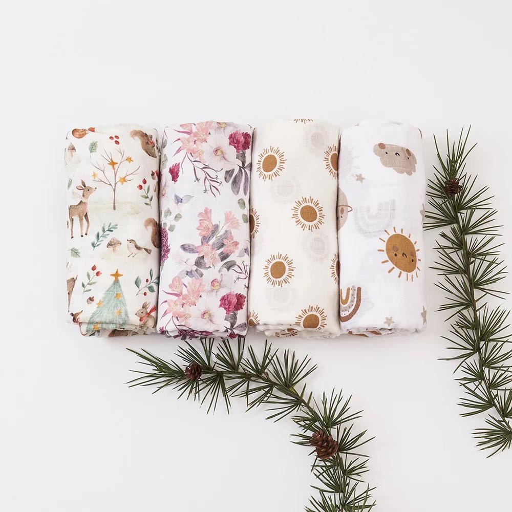 Posh Bebe Swaddle Gift Set 3pc Assorted