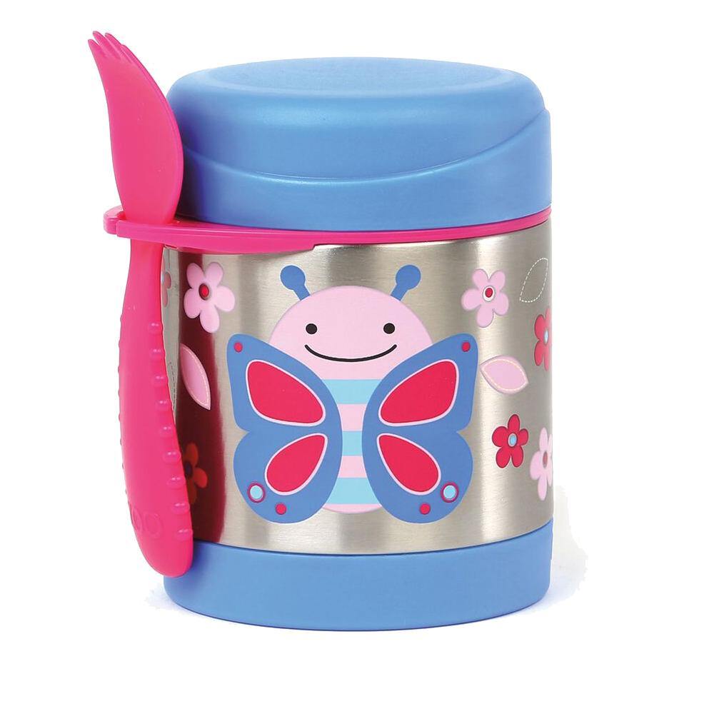 Skip Hop Zoo Insulated Little Kid Food Jar-Bebehaus