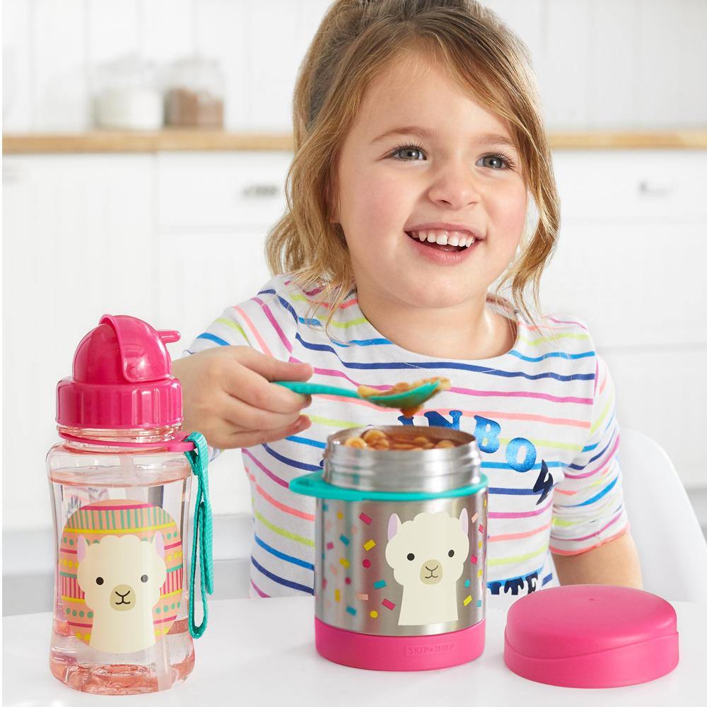 Skip Hop Zoo Insulated Little Kid Food Jar-Bebehaus