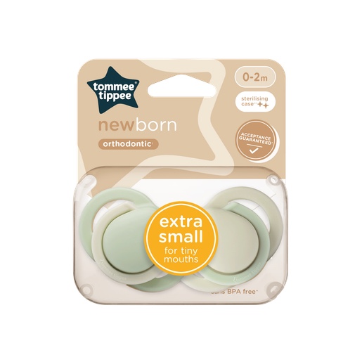 Tommee Tippee Soother Orthodontic 2pcs