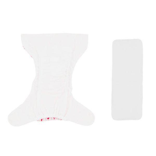 Cheekaaboo 2n1 Swim & Reusable Cloth Diaper 3-36 months - Salmon Pink-Bebehaus