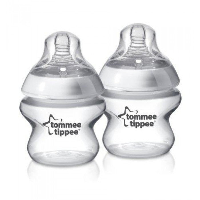 Tommee Tippee Closer to Nature 2x Feeding Bottle 150ml/5oz-Bebehaus