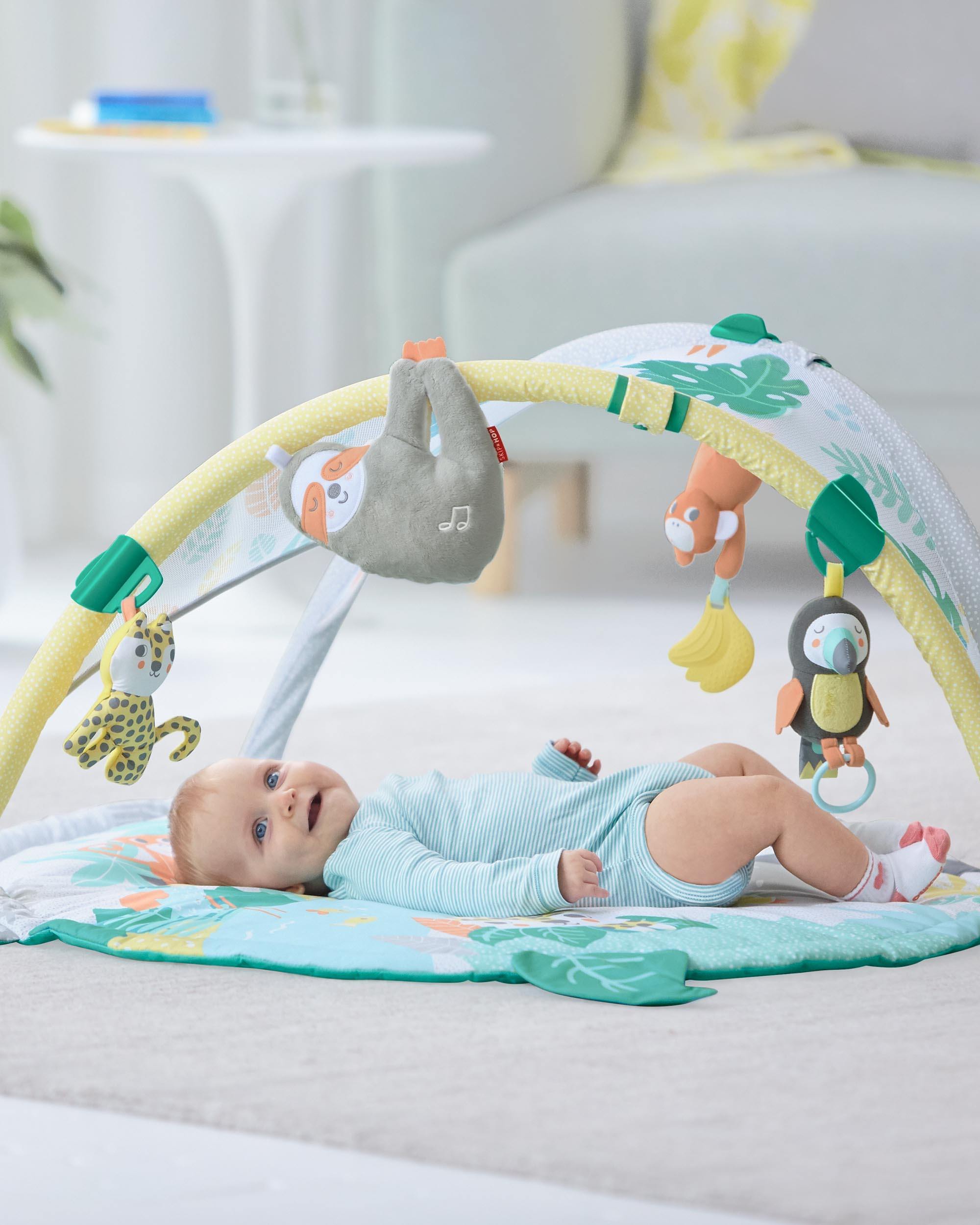 Skip Hop Tropical Paradise Activity Gym & Soother Play Mat-Bebehaus
