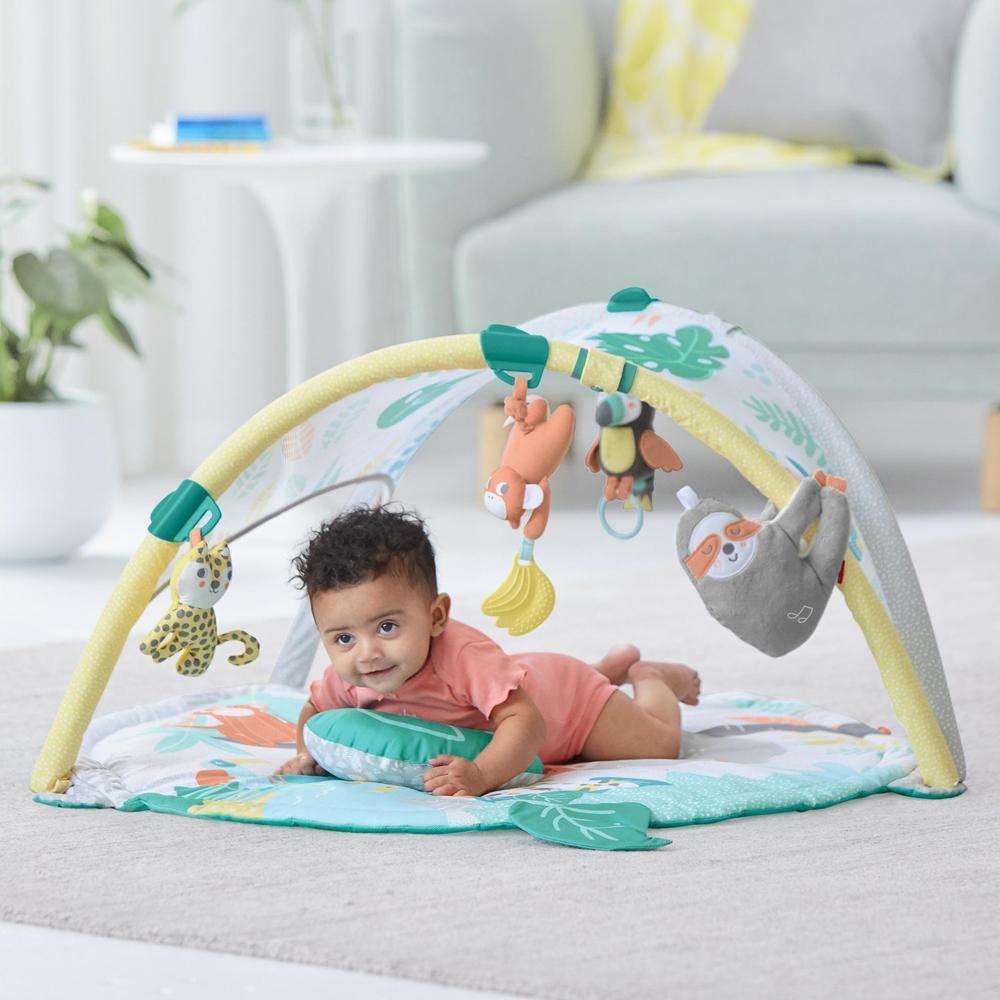 Skip Hop Tropical Paradise Activity Gym & Soother Play Mat-Bebehaus