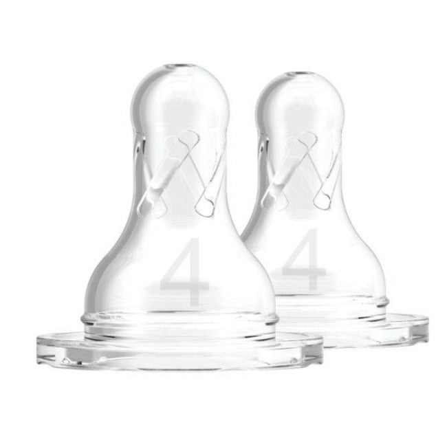 Dr. Brown's Natural Flow® Options+™ Baby Bottle Nipples Narrow-Neck-Bebehaus
