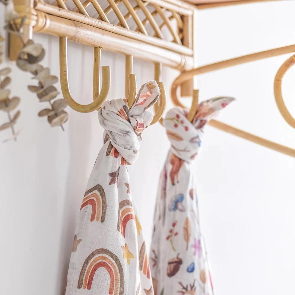 Posh Bebe Swaddle Gift Set 3pc Assorted