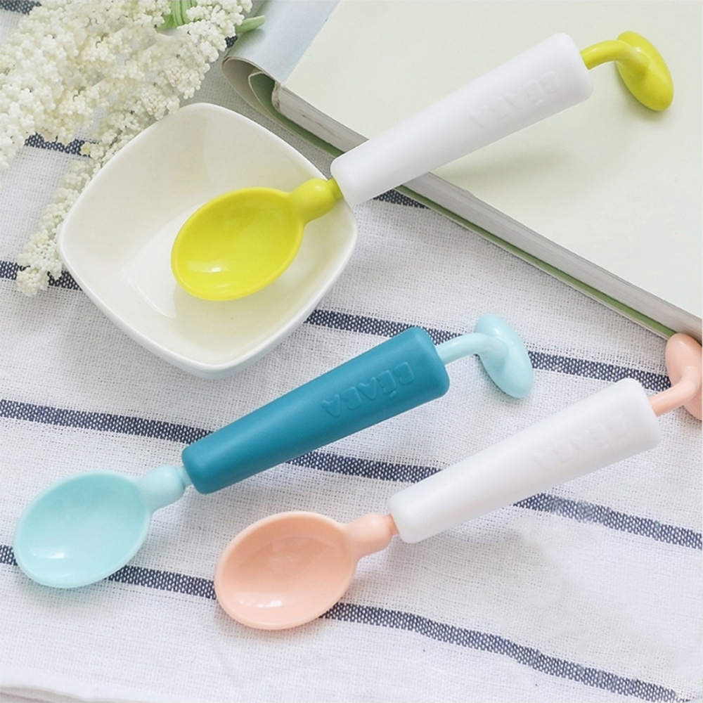 Beaba 360 Training Spoon (Assorted Colors)-Bebehaus