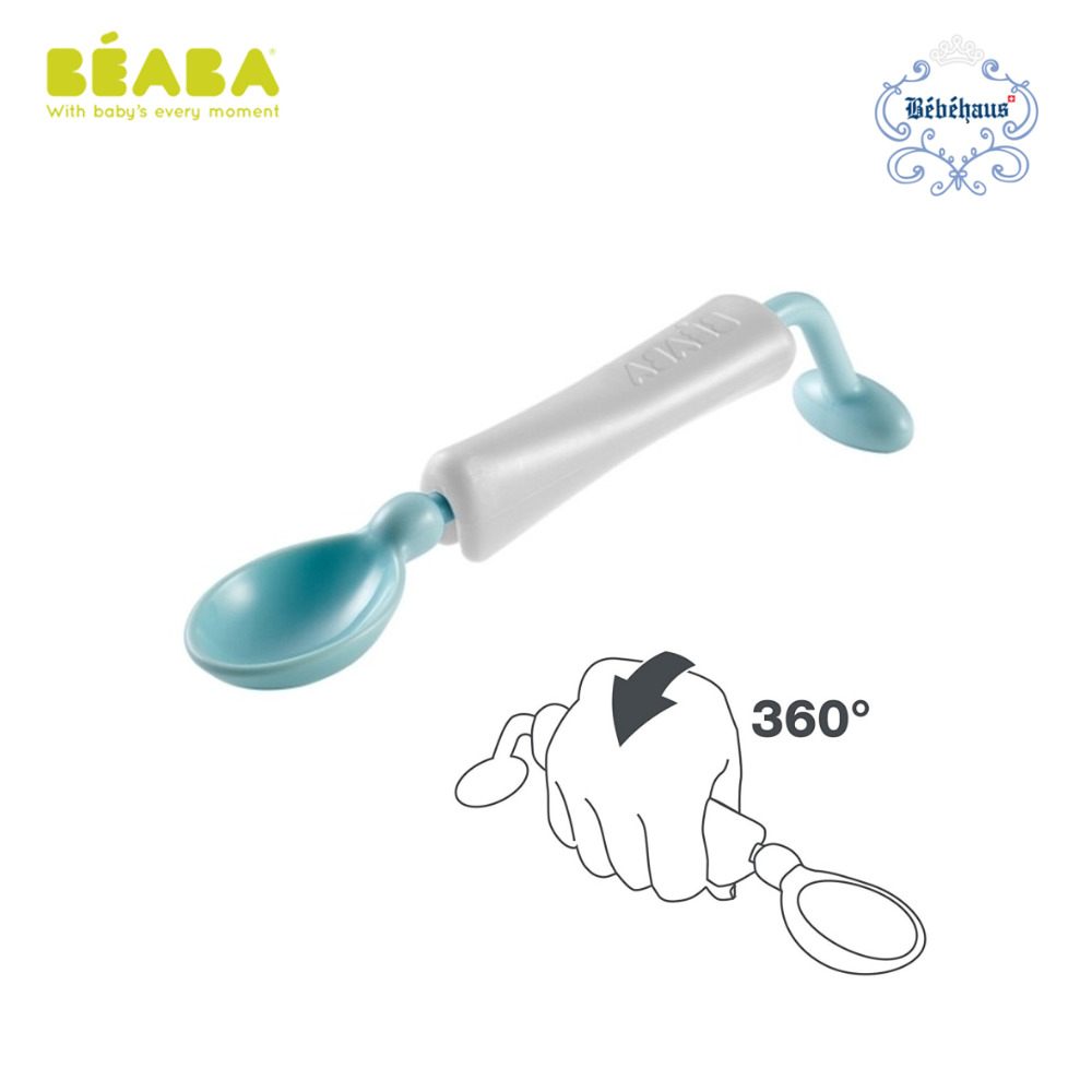 Beaba 360 Training Spoon (Assorted Colors)-Bebehaus