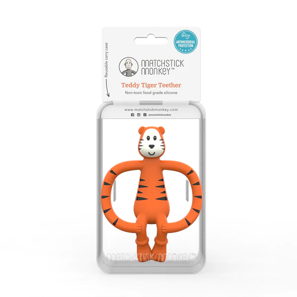 Matchstick Monkey Animal Teether-Bebehaus