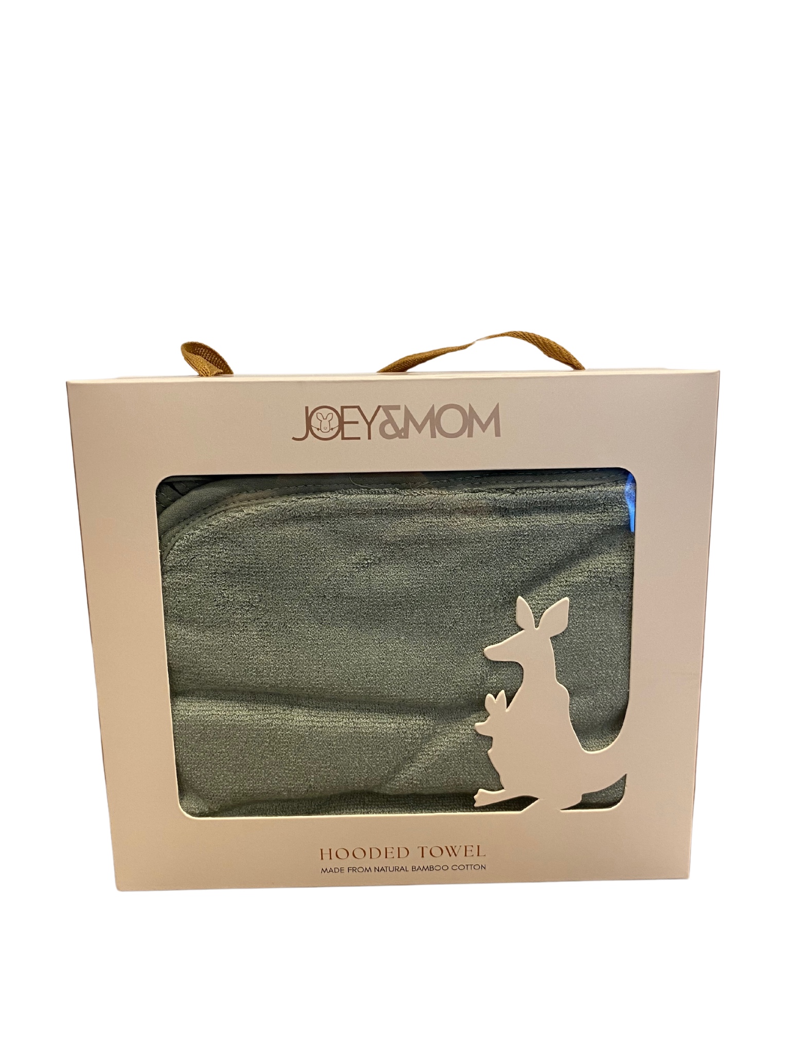 Joey&Mom Hooded Towel Bamboo Cotton-Bebehaus