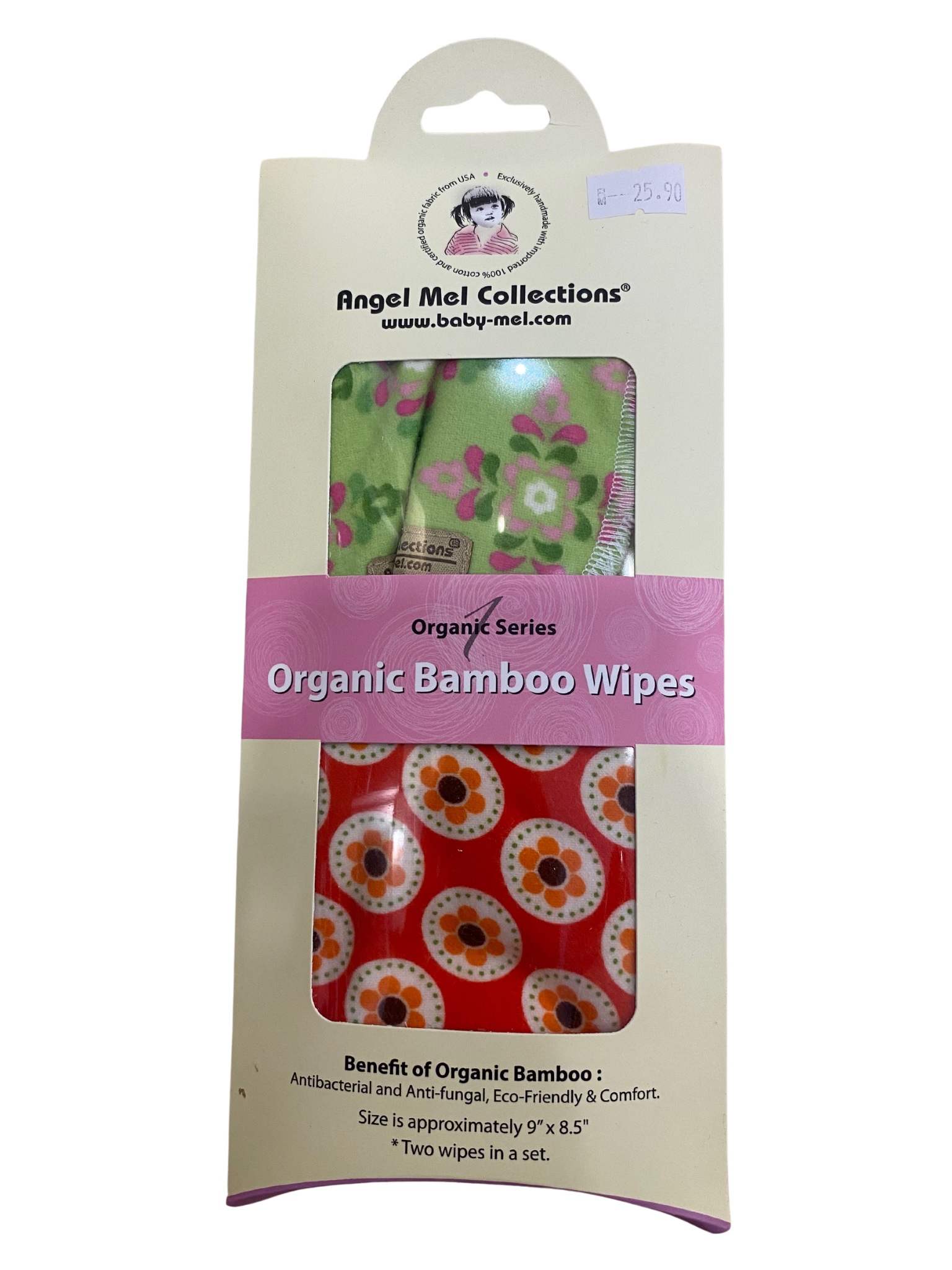 Angel Mel Organic Bamboo Wipes