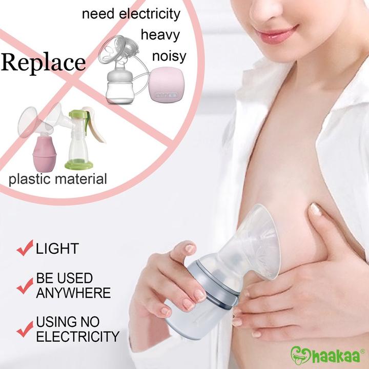 Haakaa Silicone Breast Pump Gen 3 160ml-Bebehaus