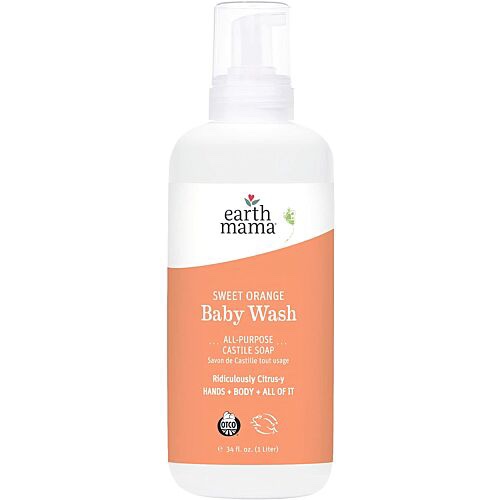 Earth Mama Sweet Orange Baby Wash 1Liter-Bebehaus