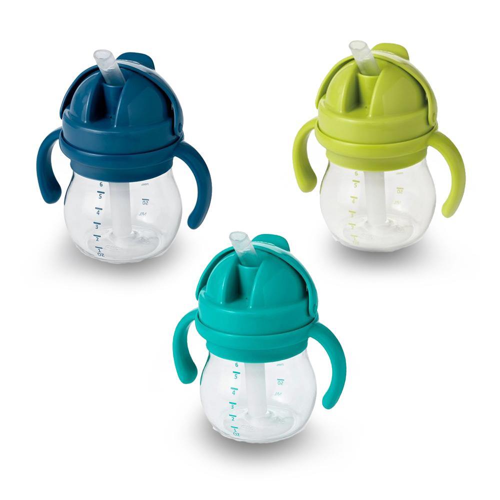 Oxo Tot Grow Straw Cup w/ Removable Handles 6oz-Bebehaus