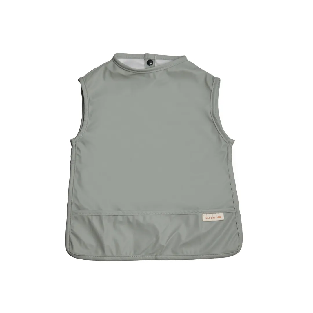Mils & Key Mess-Proof Sleeveless Apron / Bib