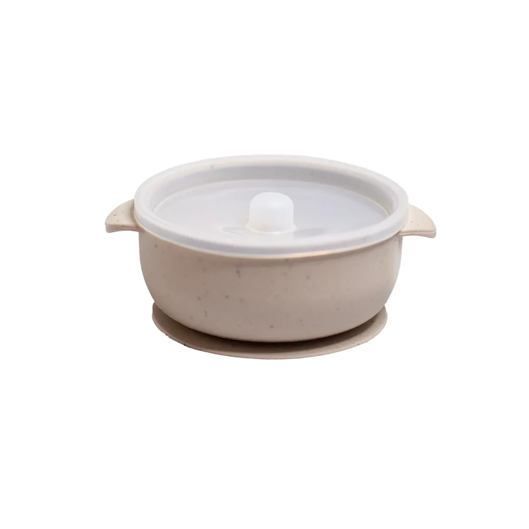 Mils & Key Speckled Speckled Bowl + Lid