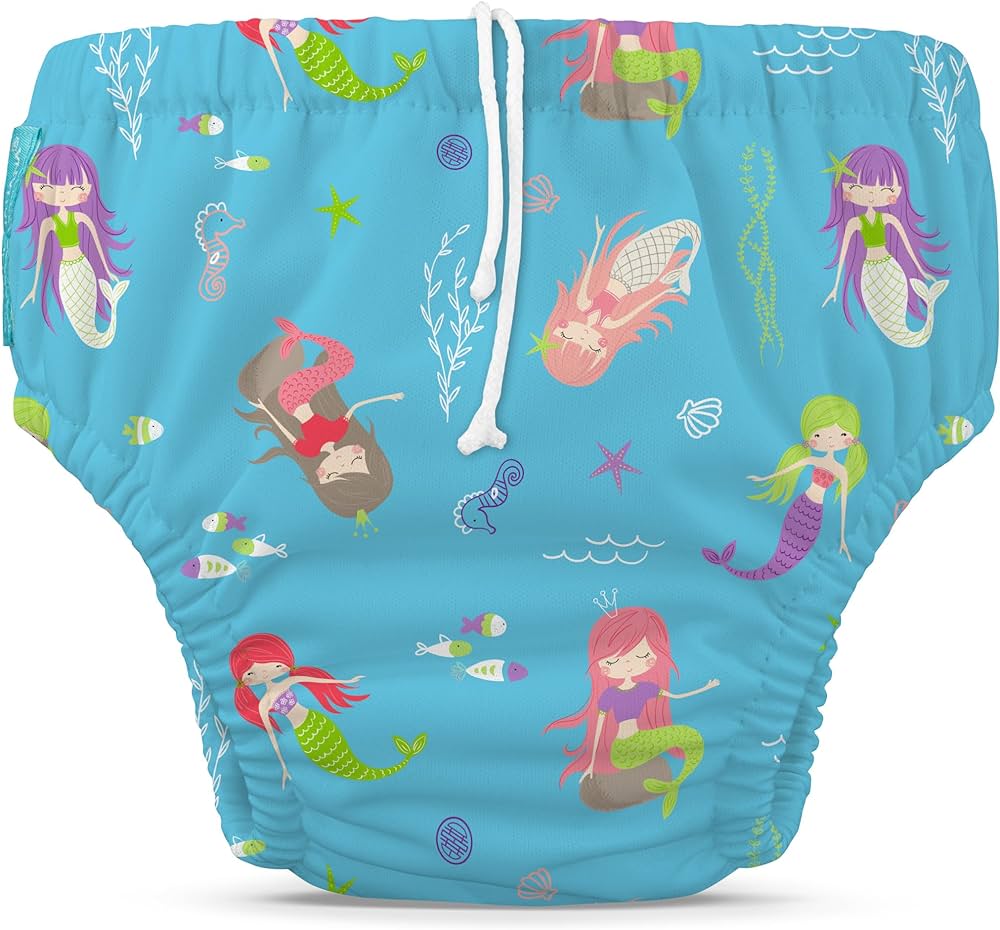 Charlie Banana Swim Diaper & Training Pants - Mermaid Tiffany-Bebehaus