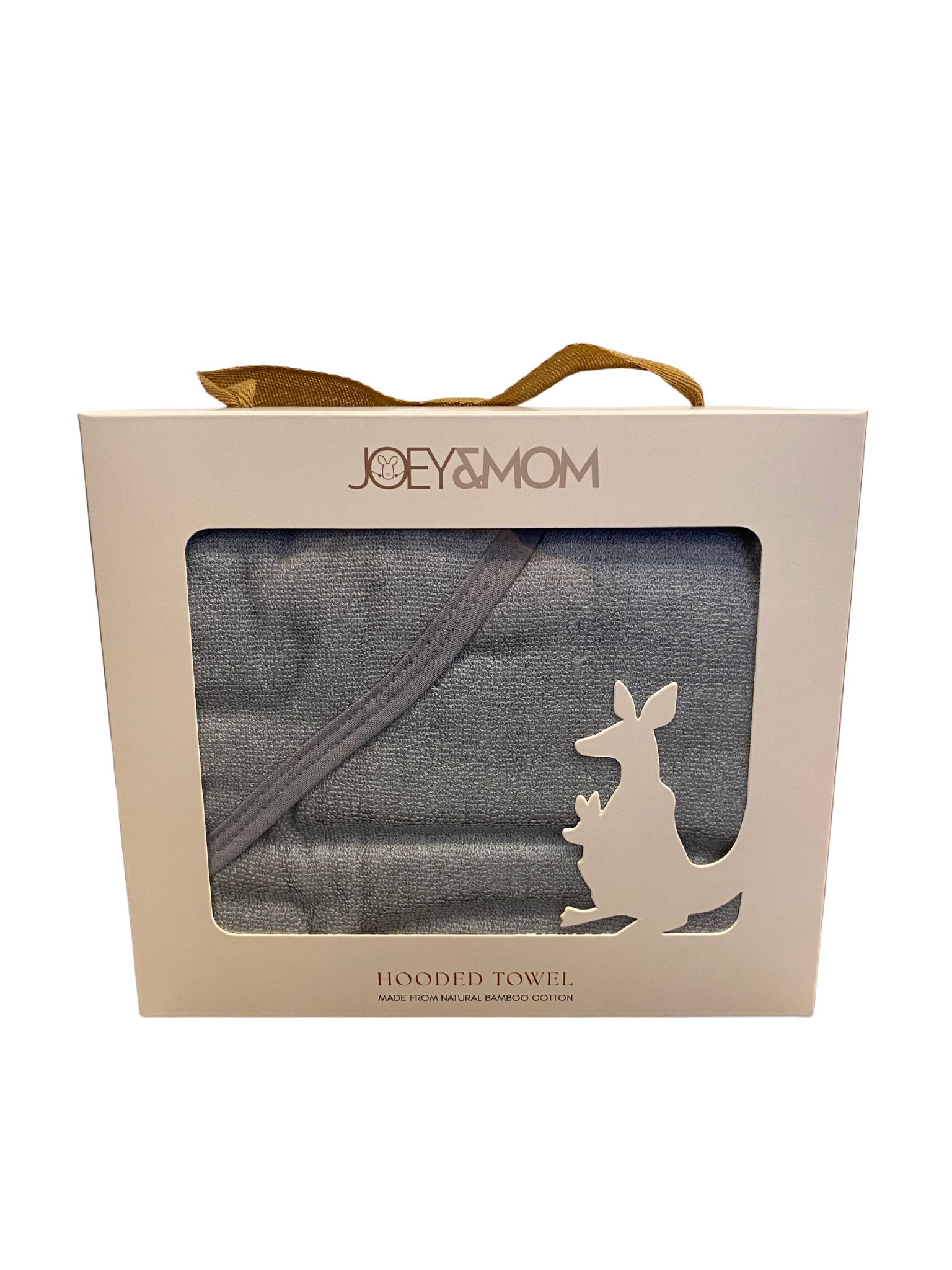 Joey&Mom Hooded Towel Bamboo Cotton-Bebehaus