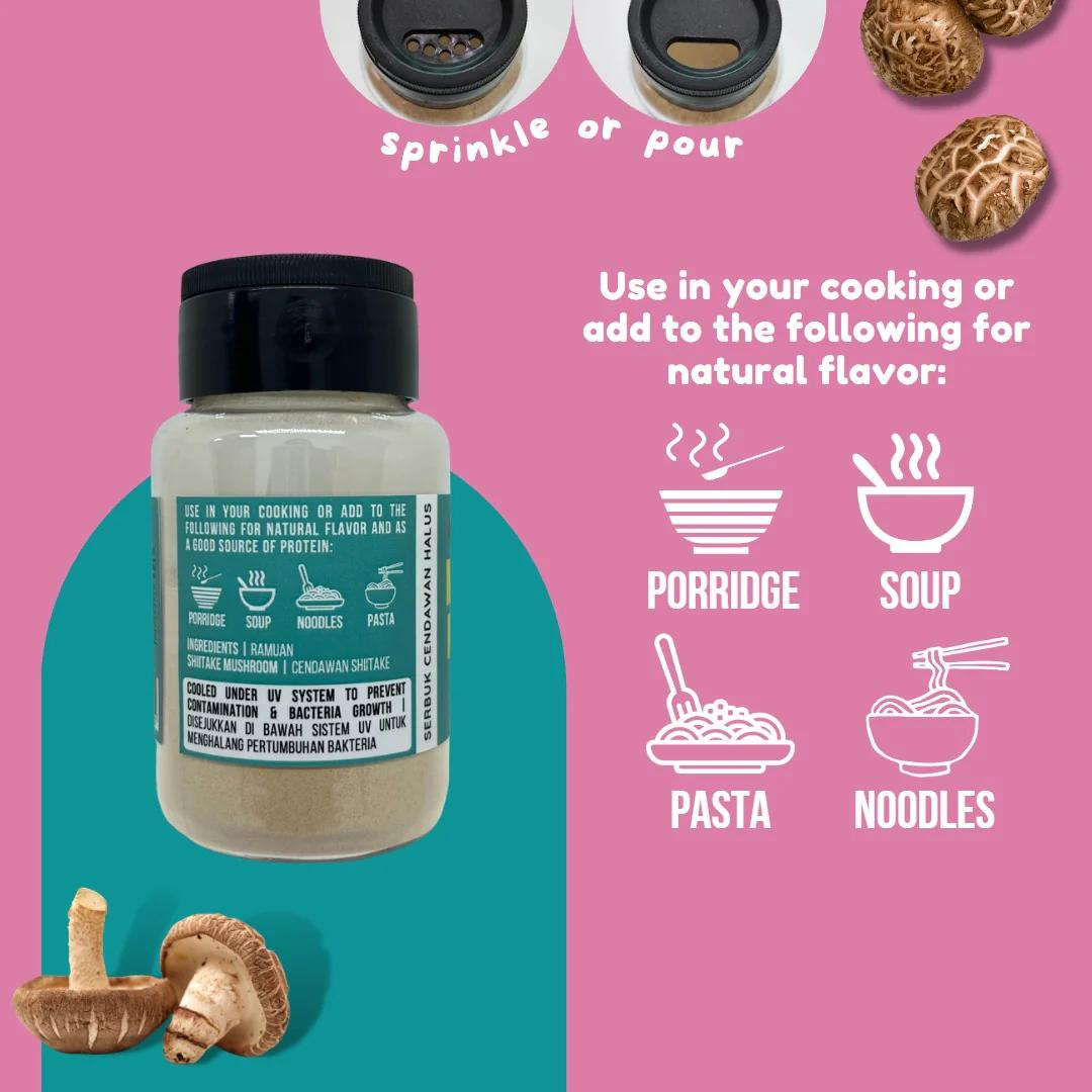 Little Baby Grains Ultra - Fine Mushroom Powder-Bebehaus