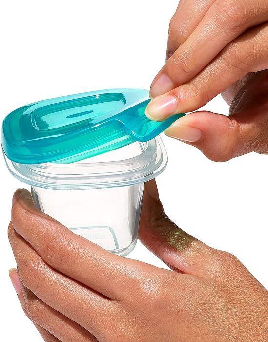 Oxo Tot Baby Block 2oz/60ml (Teal)-Bebehaus