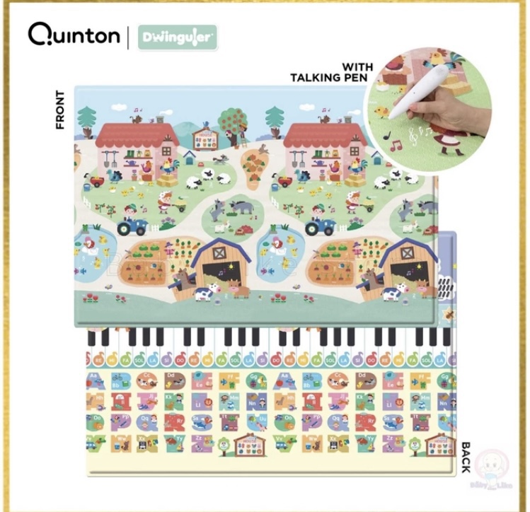 Dwinguler Sensory Play Mat - Farm House