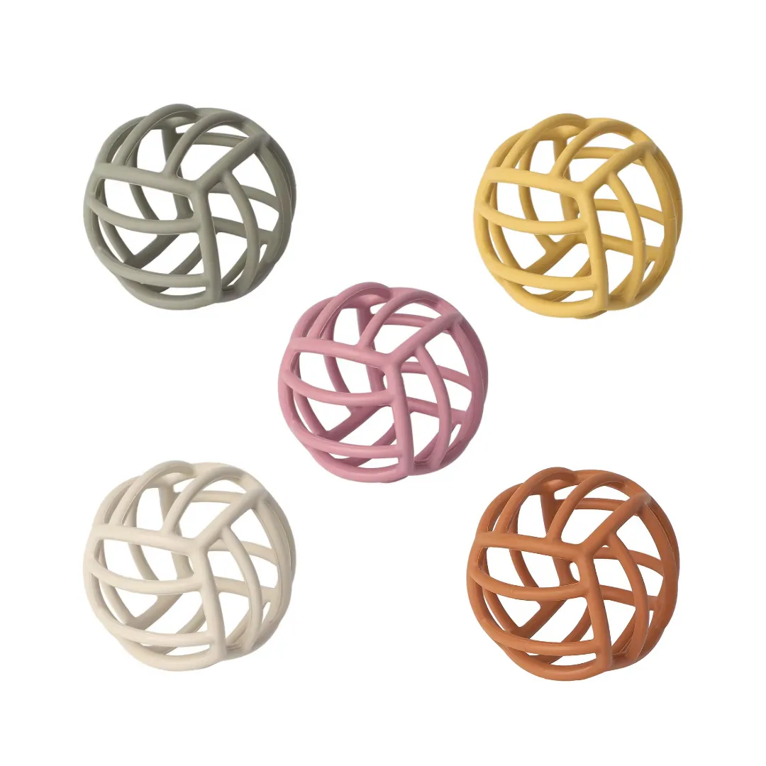 Mils & Key Geometric Teething Ball