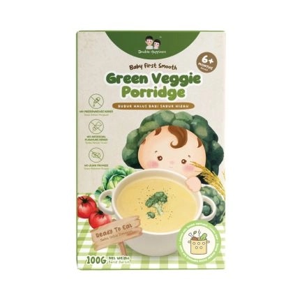 Double Happiness Baby First Smooth Veggie Porridge 6m+