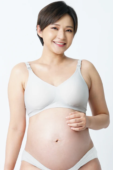 9 Months Antibacterial Seamless Nursing Bar - Light Grey