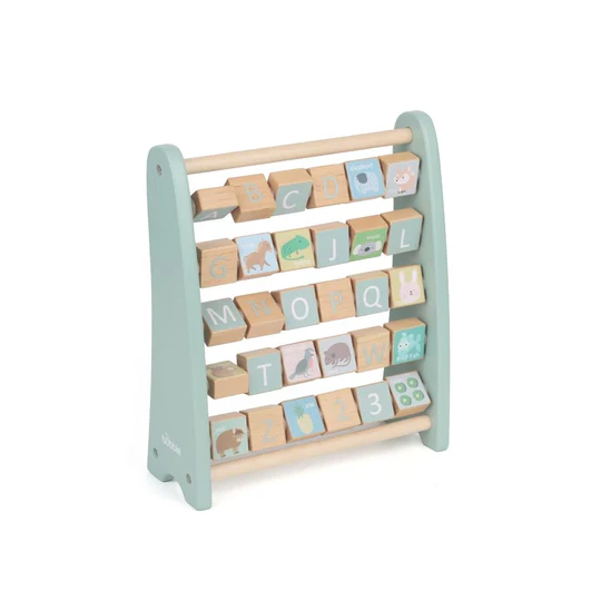 Bubble Wooden Alphabet Abacus