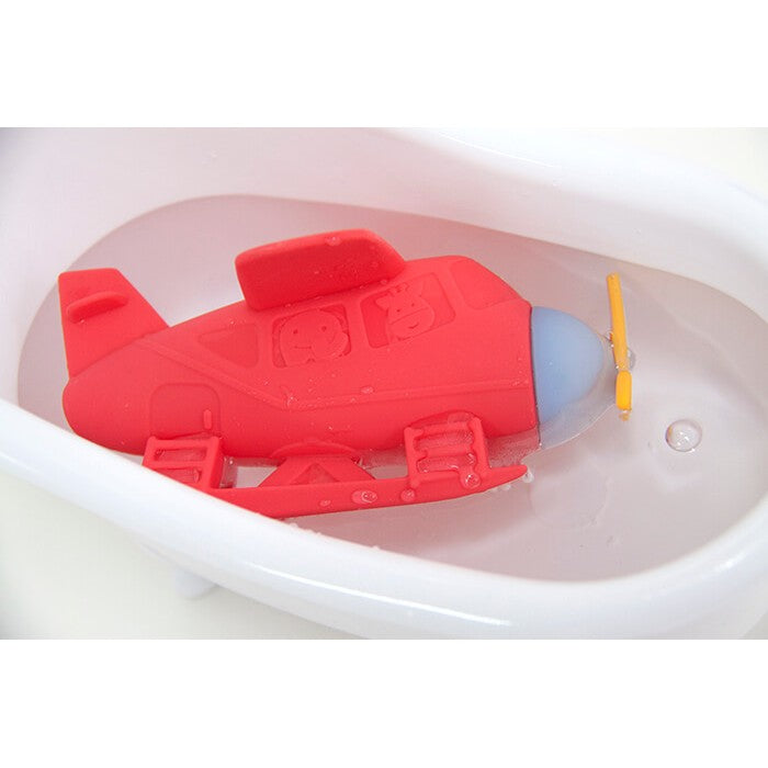 Marcus & Marcus Silicone Bath Toys Sea Plane Squirt-Bebehaus
