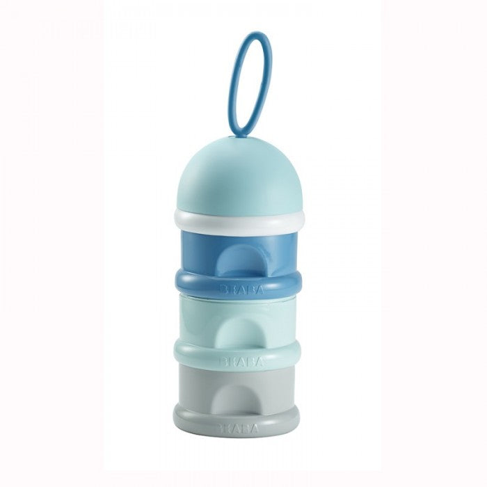 Beaba Formula/Snack Container(Neon,Light Blue,Dark Mist)-Bebehaus