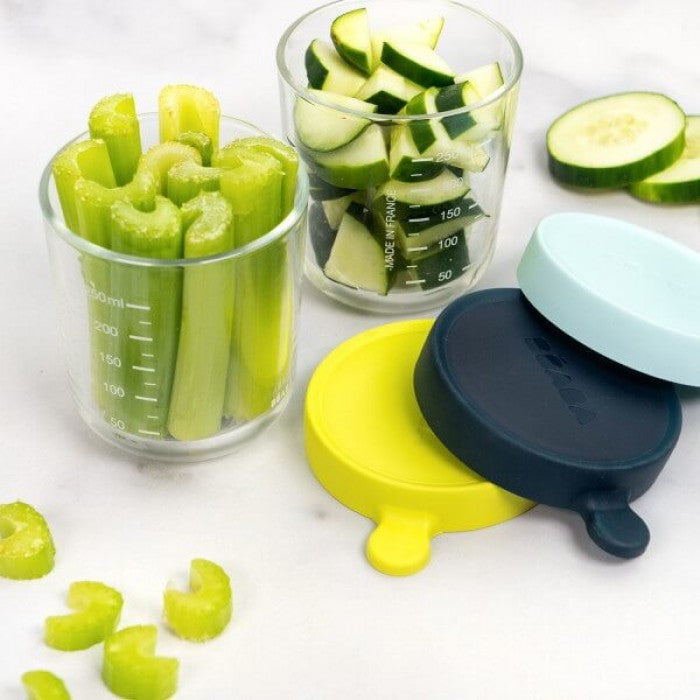 Beaba Glass & Silicone Container 8oz-Bebehaus