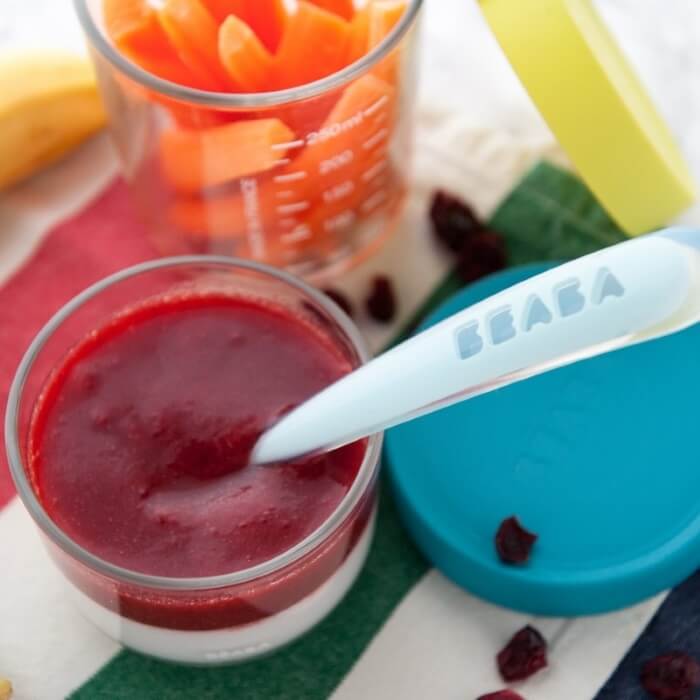 Beaba Glass & Silicone Container 8oz-Bebehaus