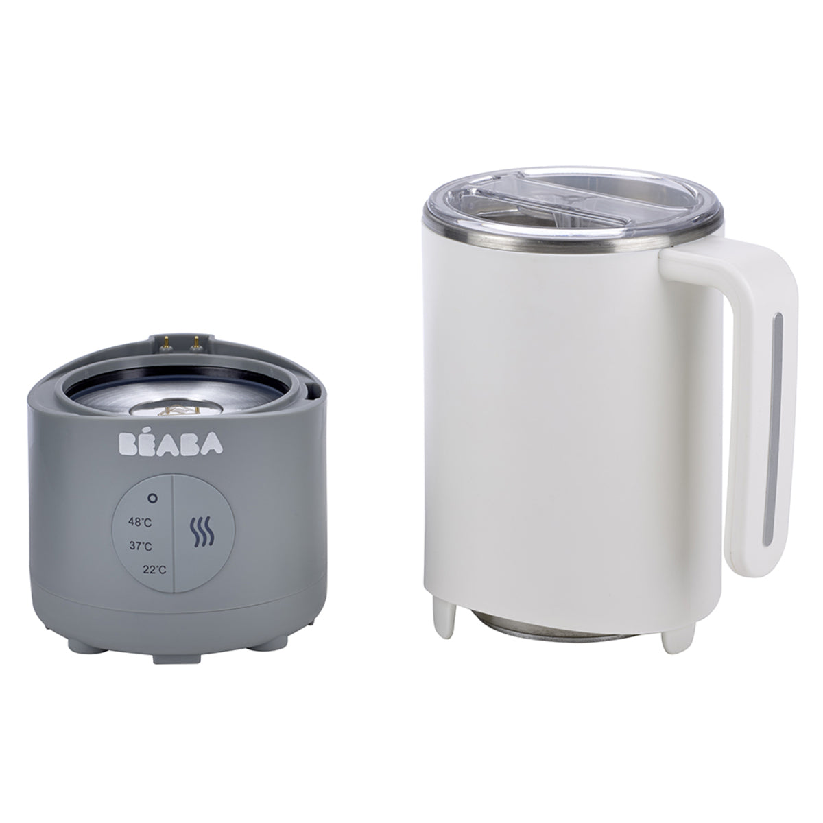 Beaba Milk Prep (White Grey,Navy Blue)-Bebehaus