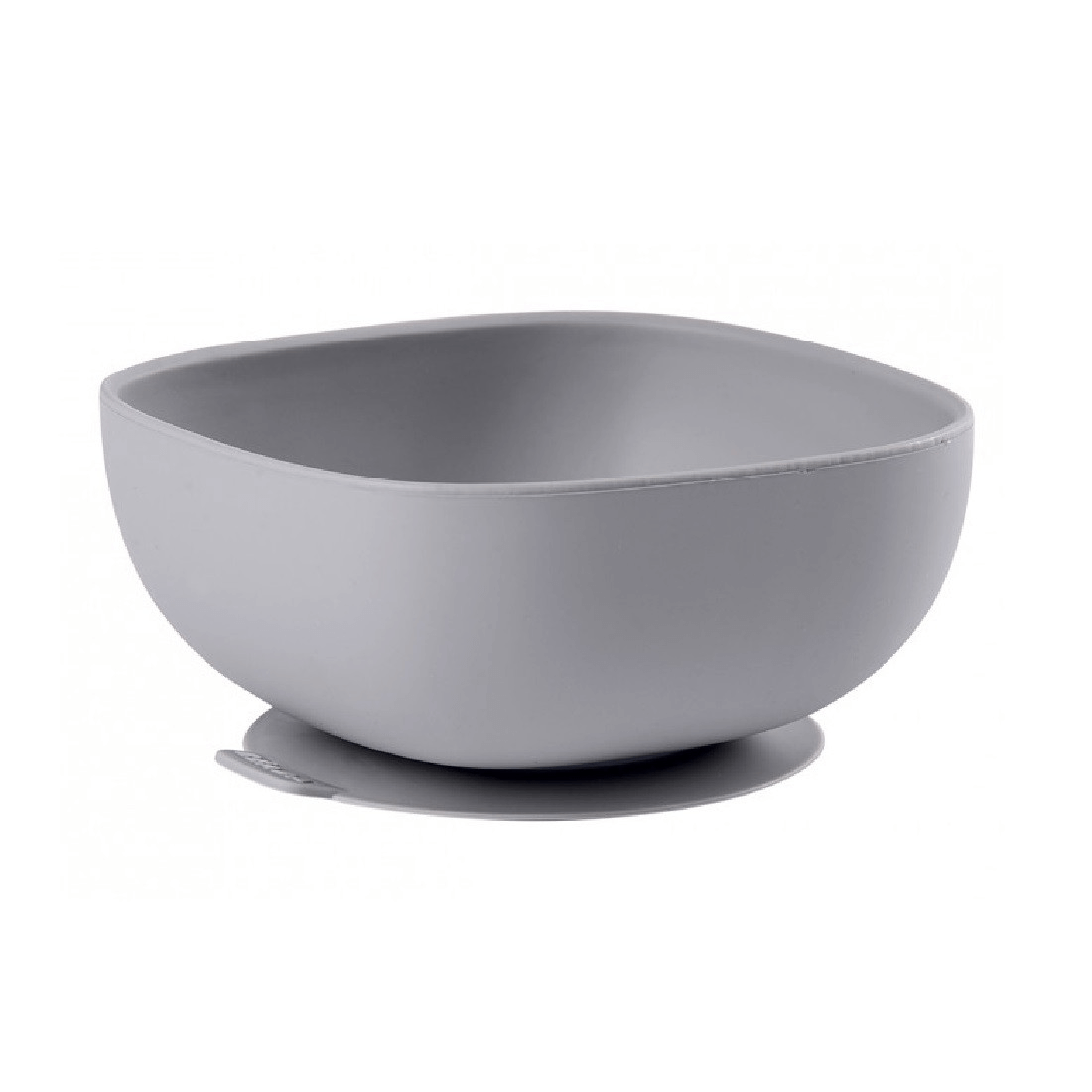 Beaba Silicone Suction Bowl (Grey,Green,Pink)-Bebehaus
