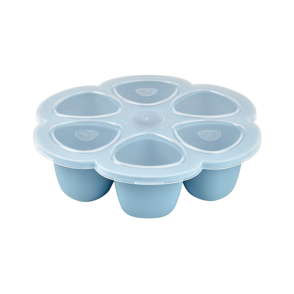 Beaba Silicone Multiportions 150ML (Blue,Pink,Grey)-Bebehaus