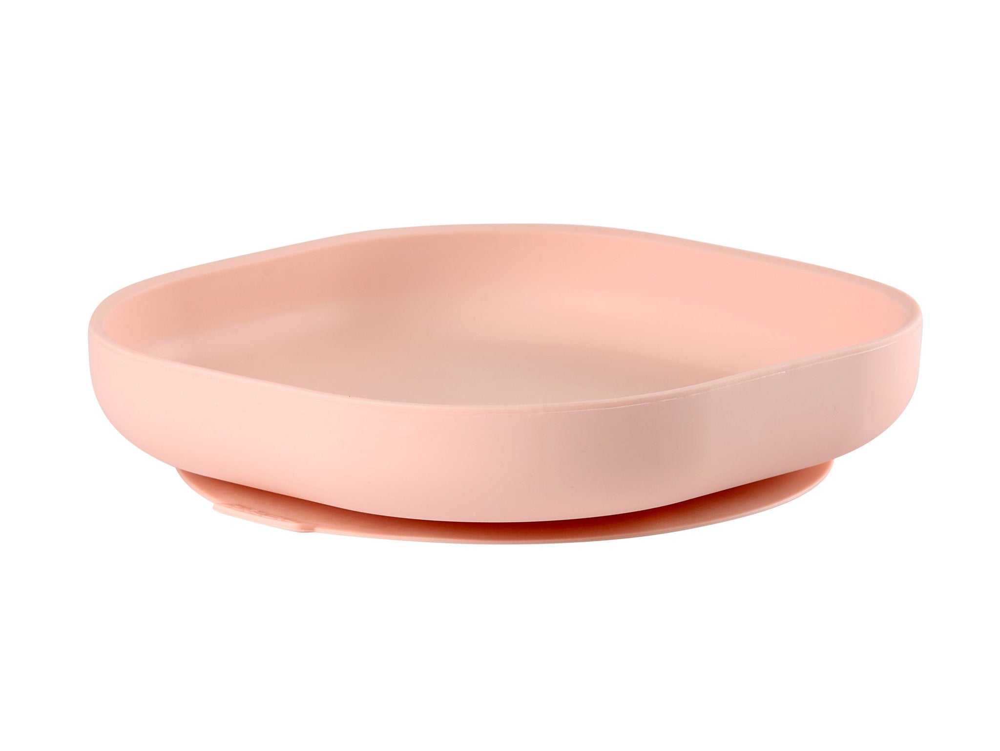 Beaba Silicone Suction Plate - (Pink,Light Blue)-Bebehaus