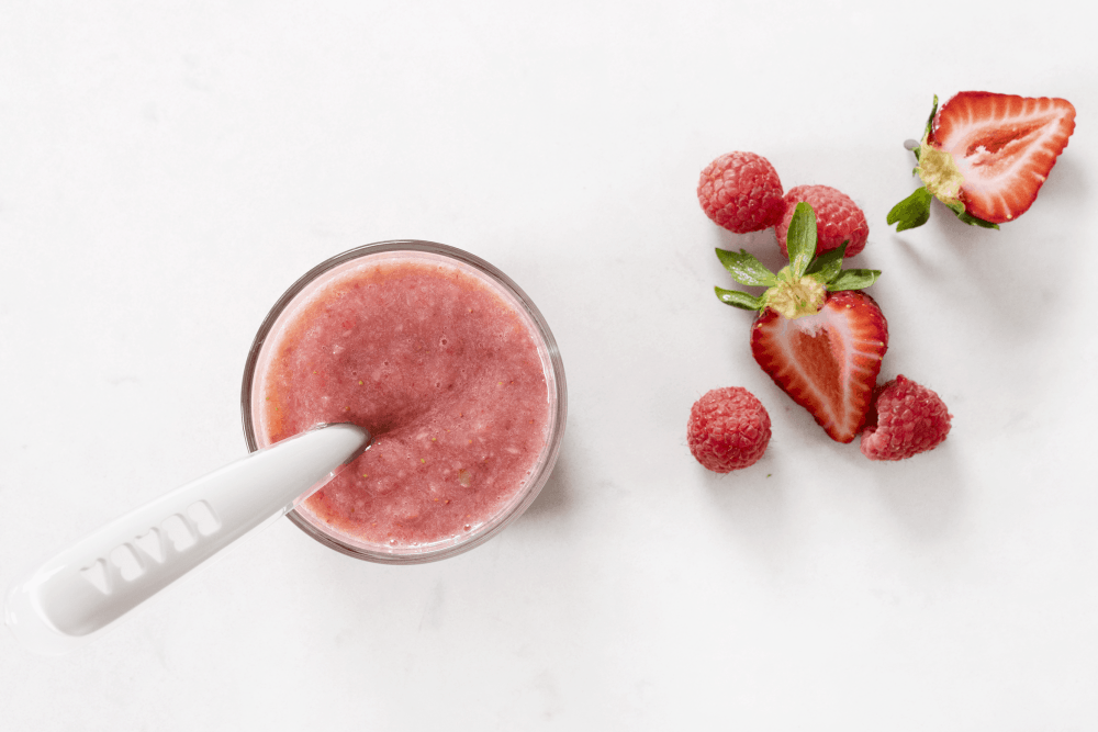 Beaba 1st Age Silicone Spoons with Carry Case-Bebehaus