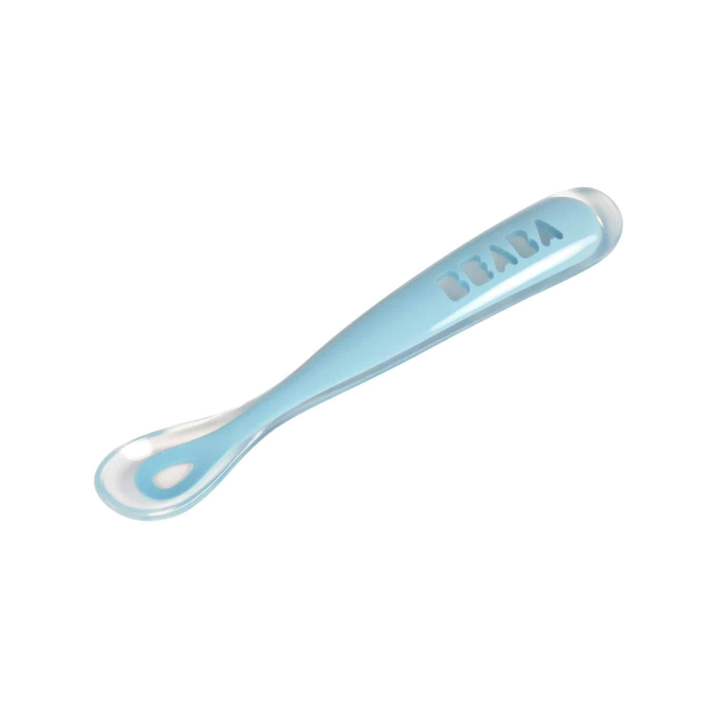 Beaba 1st Age Silicone Spoon-Bebehaus