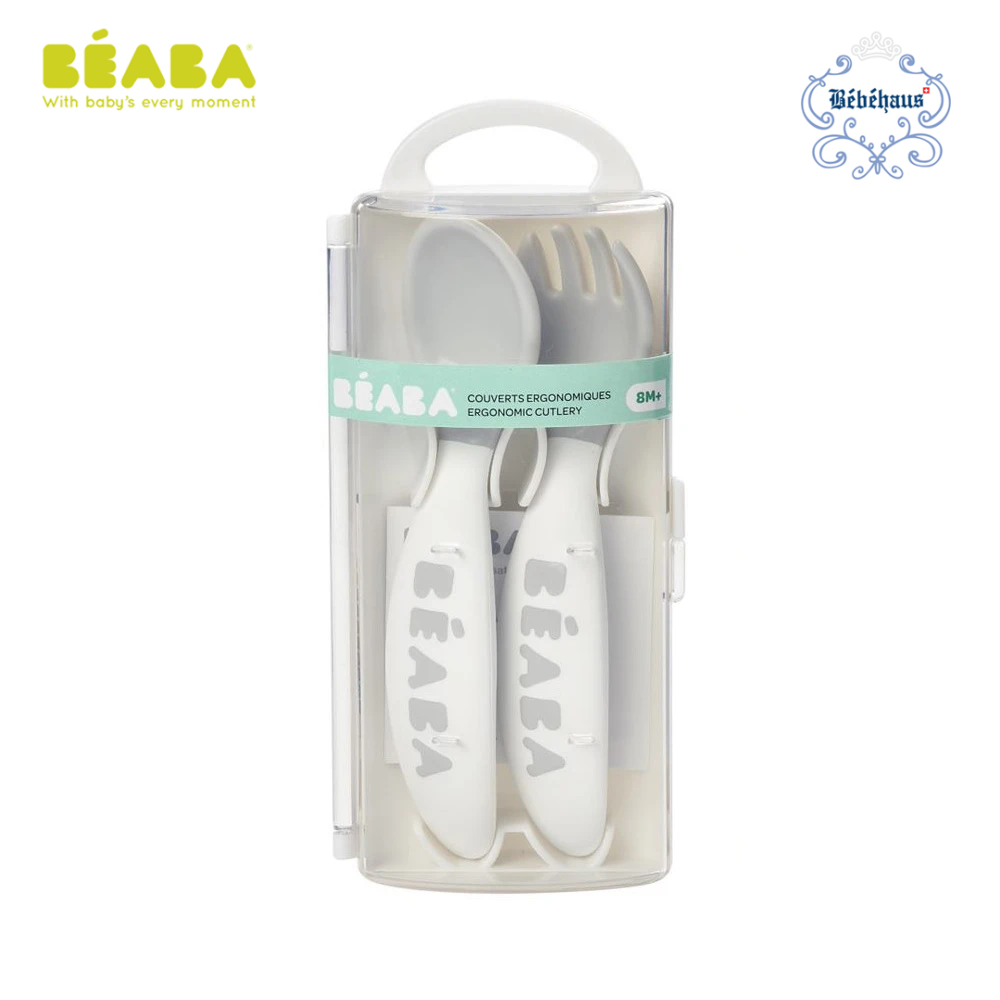 Beaba 2nd Age Traing Fork & Spoon Set-Bebehaus