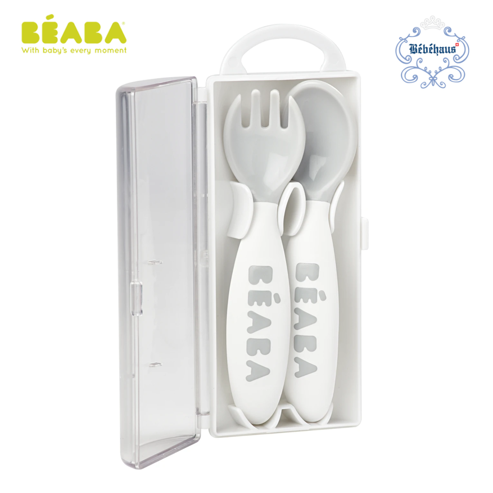 Beaba 2nd Age Traing Fork & Spoon Set-Bebehaus