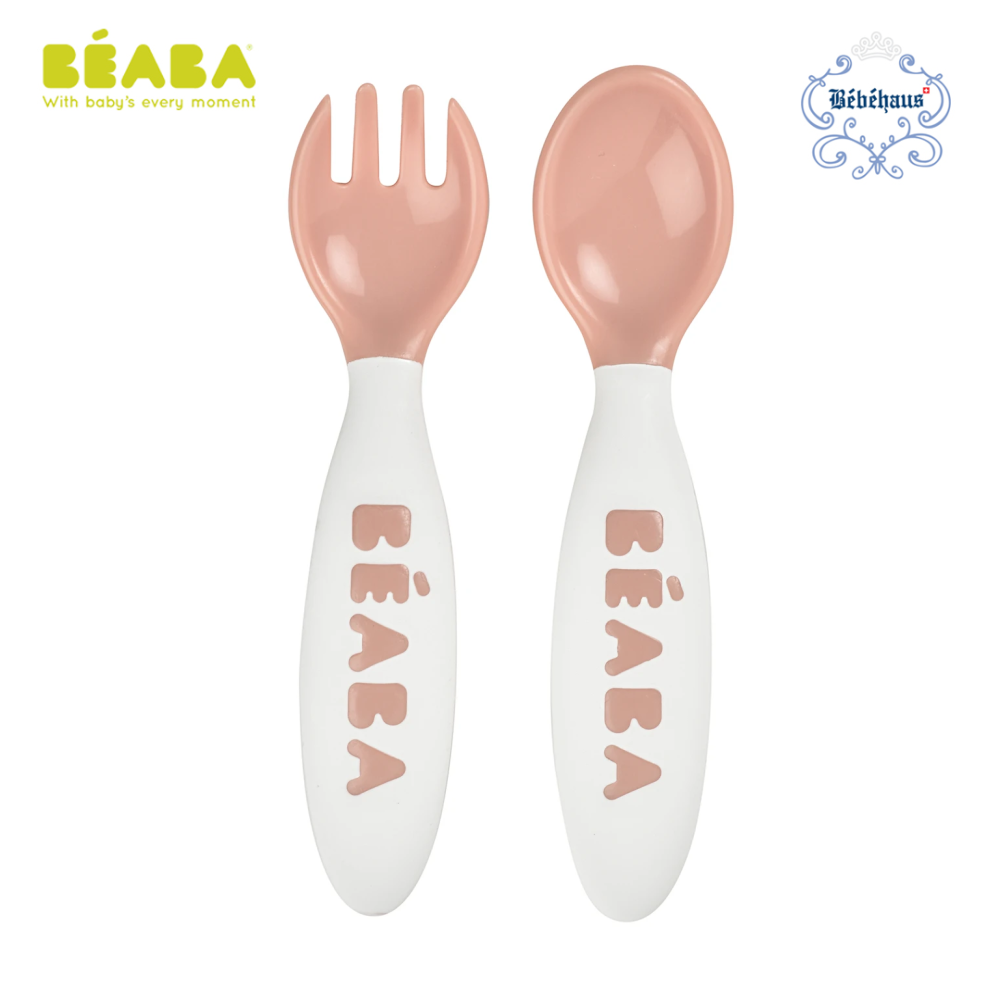 Beaba 2nd Age Traing Fork & Spoon Set-Bebehaus